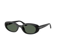 Ray-Ban Sunglasses Unisex Rb4441d Bio-based - Black Frame Green Lenses 53-21