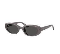 Ray-Ban Sunglasses Unisex Rb4441d Bio-based - Transparent Dark Grey Frame Grey Lenses 53-21