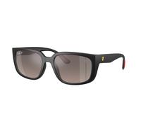 Ray - Ban Unisex Ray - Ban RB4443M F6025J Sunglasses Peek Black Squared Polarized