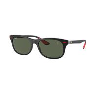 Ray - Ban Unisex Ray - Ban RB4607M F60271 Sunglasses Peek Black Green Squared Normal