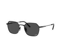 Ray - Ban Unisex Ray - Ban RB8094 JIM TITANIUM 9267K8 Sunglasses Titanium Black Grey Geometric Polarized