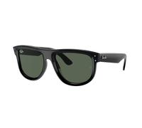 Ray - Ban Unisex RBR0501S BOYFRIEND REVERSE 6677VR Sunglasses Injected Black G15 Squared Normal
