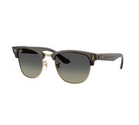 Ray-Ban Sunglasses Unisex Clubmaster Reverse - Transparent Dark Grey Frame Grey Lenses 51-21