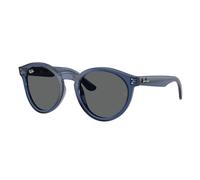 Ray - Ban Unisex Ray - Ban RBR0505S 6708GR Sunglasses Acetate Blue Grey Pantos Normal