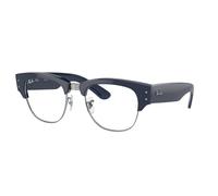 Ray - Ban Unisex Ray - Ban RX0316V MEGA CLUBMASTER 8231 Optical frames Acetate Blue Transparent Squared Normal