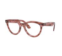 Ray - Ban Unisex Ray - Ban RX2241V WAYFARER WAY 8363 Optical frames Acetate Pink Transparent Round Normal