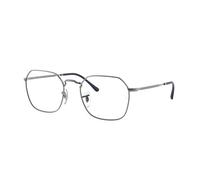 Ray - Ban Unisex RX3694V JIM 2502 Optical frames Metal Grey Transparent Geometric Normal