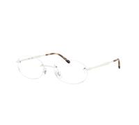 Ray-Ban Eyeglasses Unisex Rb3767v Optics - White Frame Clear Lenses Polarized 50-18
