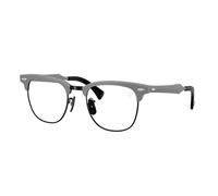 Ray - Ban Unisex Ray - Ban RX3807VM F108 Optical frames Metal Grey Transparent Squared Normal
