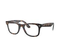 Ray - Ban Unisex Ray - Ban RX4340V WAYFARER EASE 8401 Optical frames Acetate Turtle Transparent Squared Normal