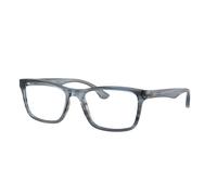 Ray - Ban Unisex Ray - Ban RX5279 8456 Optical frames Acetate Blue Transparent Squared Normal