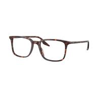 Ray - Ban Unisex Ray - Ban RX5421 8423 Optical frames Acetate Red Transparent Squared Normal