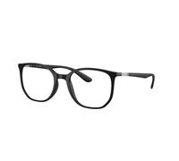 Ray-Ban Eyeglasses Unisex Elliot Optics Liteforce - Sand Black Frame Clear Lenses Polarized 50-19