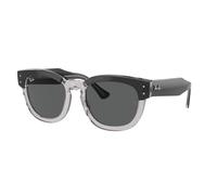 Ray - Ban Unisex RB0298S MEGA HAWKEYE 1396B1 Sunglasses Acetate Grey Grey Squared Normal