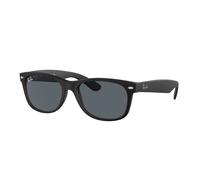 Ray - Ban Unisex RB2132 NEW WAYFARER 622/R5 Sunglasses Nylon Black Blue Squared Normal Anti-glare