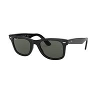 Ray-Ban Sunglasses Wayfarer 2140 901/58 Black Green G-15 Polarized Large 54mm