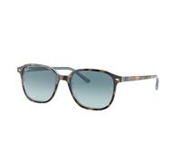 Ray - Ban Unisex RB2193 LEONARD 13163M Sunglasses Acetate Brown Blue Squared Normal Shaded