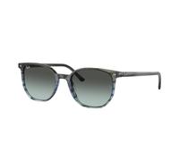 Ray - Ban Unisex RB2197 ELLIOT 1391GK Sunglasses Acetate Blue Blue Squared Normal Shaded