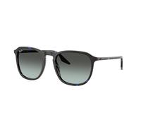 Ray - Ban Unisex RB2203 1430GK Sunglasses Acetate Blue Squared Normal Shaded