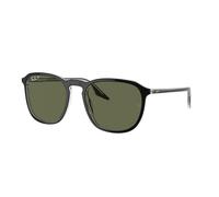 Ray - Ban Unisex RB2203 919/58 Sunglasses Acetate Black Green Squared Polarized