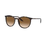 Ray - Ban Unisex RB2204 902/51 Sunglasses Acetate Turtle Brown Pantos Normal Shaded