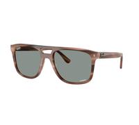 Ray - Ban Unisex RB2213CH 1423O9 Sunglasses Acetate Turtle Light blue Squared Polarized