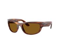 Ray - Ban Unisex RB2289 MEGA BALORAMA 954/33 Sunglasses Acetate Brown Pillow Normal