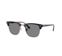 Ray-Ban Sunglasses Clubmaster 3016 1278B1 Polished Gunmetal Blue Dark Grey