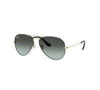 Ray - Ban Unisex RB3025 AVIATOR 9271GK Sunglasses Metal Black Pilot Normal Shaded