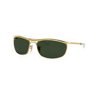 Ray - Ban Unisex RB3119M OLYMPIAN I DELUXE 001/31 Sunglasses Metal Gold G15 Round Normal