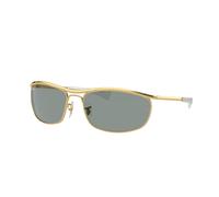 Ray - Ban Unisex RB3119M OLYMPIAN I DELUXE 001/56 Sunglasses Metal Gold Blue Round Normal Anti-glare