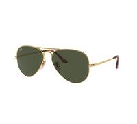 Ray - Ban Unisex RB3689 AVIATOR METAL II 914731 Sunglasses Metal Gold G15 Pilot Normal