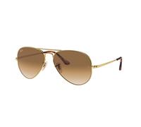 Ray - Ban Unisex RB3689 AVIATOR METAL II 914751 Sunglasses Metal Gold Pilot Normal Shaded