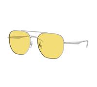 Ray - Ban Unisex RB3724D 003/85 Sunglasses Metal Silver Yellow Geometric Normal