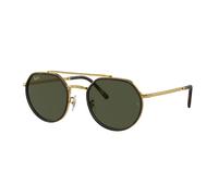 Ray - Ban Unisex RB3765 919631 Sunglasses Metal Gold Green Geometric Normal