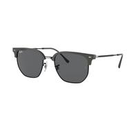 Ray - Ban Unisex RB4416 NEW CLUBMASTER 6653B1 Sunglasses Acetate Grey Grey Geometric Normal