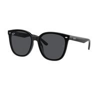 Ray - Ban Unisex RB4423D 601/87 Sunglasses Injected Black Grey Squared Normal