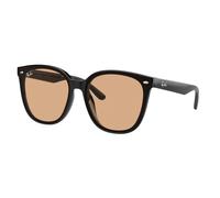 Ray - Ban Unisex RB4423D 601/93 Sunglasses Injected Black Brown Squared Normal