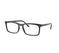 Ray - Ban Unisex RB4435 901/GJ Sunglasses Acetate Black Green Squared Photochromatic Photochromatic
