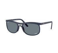 Ray - Ban Unisex RB4452CH 633180 Sunglasses Peek Blue Squared Polarized