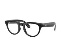 Ray-Ban Unisex RW4009F Ray-Ban Meta Low Bridge Fit Headliner - Frame color: Black, Lens color: Clear/Sapphire
