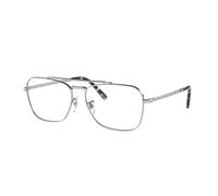 Ray - Ban Unisex RX3636V NEW CARAVAN 2501 Optical frames Metal Silver Transparent Squared Normal