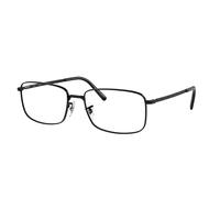Ray - Ban Unisex RX3717V 2509 Optical frames Metal Black Transparent Squared Normal