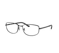 Ray - Ban Unisex RX3732V 2509 Optical frames Metal Black Transparent Geometric Normal