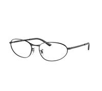 Ray - Ban Unisex RX3734V 2509 Optical frames Metal Black Transparent Geometric Normal