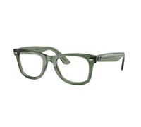 Ray - Ban Unisex RX4340V WAYFARER EASE 8418 Optical frames Acetate Green Transparent Squared Normal