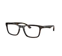 Ray - Ban Unisex RX5279 2012 Optical frames Acetate Brown Transparent Squared Normal