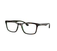 Ray - Ban Unisex RX5279 5974 Optical frames Acetate Brown Transparent Squared Normal