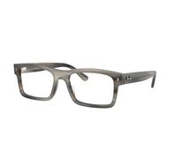 Ray - Ban Unisex RX5435 8404 Optical frames Acetate Turtle Transparent Squared Normal