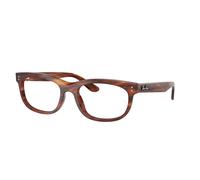 Ray - Ban Unisex RX5489 BALORETTE 2144 Optical frames Acetate Brown Transparent Pillow Normal
